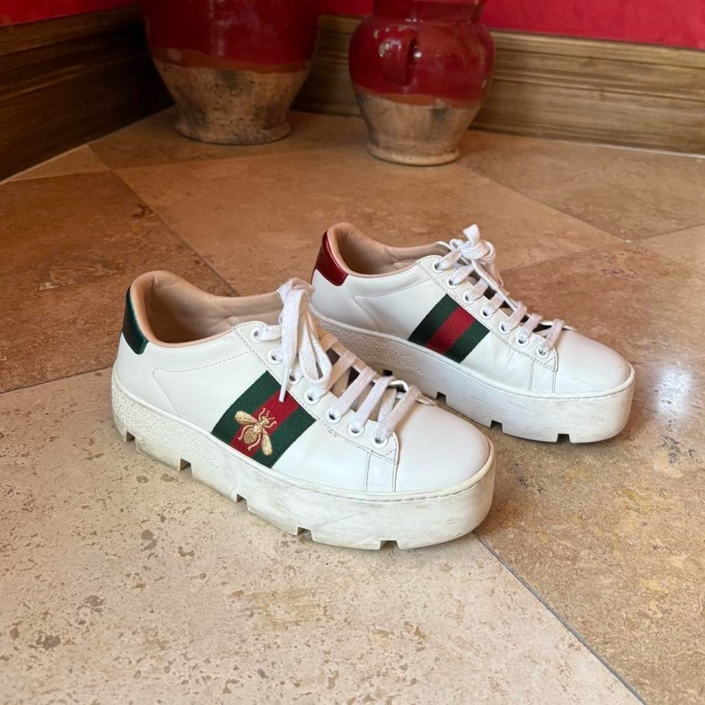 Gucci Women’s Ace Platform Sneakers